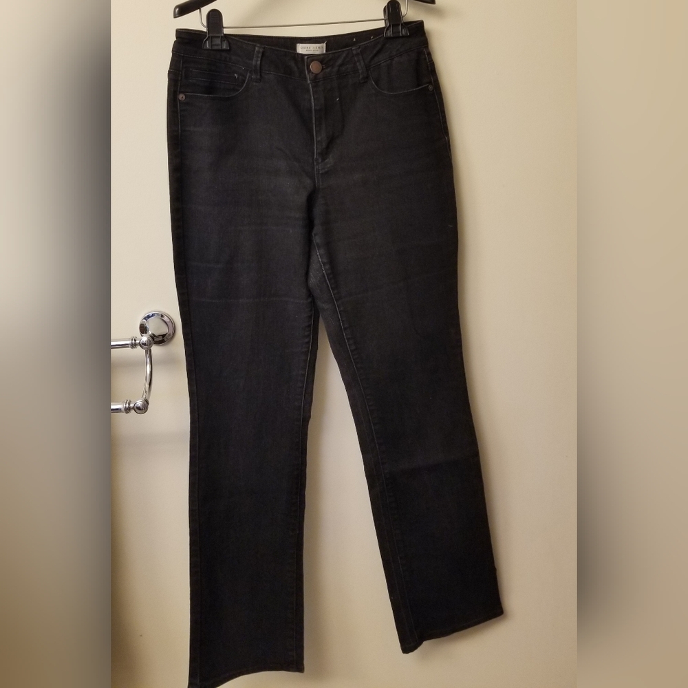 Classic Black Women's Jeans. Coldwater Creek Size 10